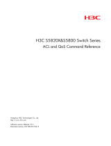 H3C s5800 series Acl And Qos Command Reference