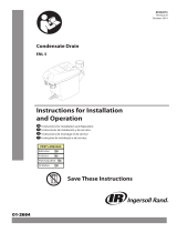 Ingersoll-Rand ENL 5 Vario Instructions For Installation And Operation Manual