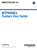 Motorola MTP8000Ex Series Feature User Manual