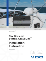 VDO AcquaLink Nav Box Installation guide