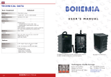 TAG Bohemia 8 User manual