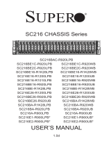 Supermicro SC216A-R900LPB User manual
