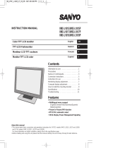 Sanyo VMC-L1019P User manual
