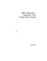 QMS Magicolor Plus User manual