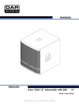 DAP Audio D3726 User manual