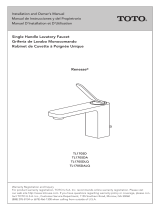 Toto Renesse TL170SDA Owner's manual