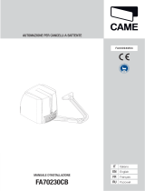 CAME FA70230CB Installation guide