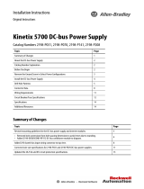 Rockwell Automation Allen-Bradley Kinetix 5700 Series Installation Instructions Manual