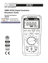 UEi IRT807 User manual