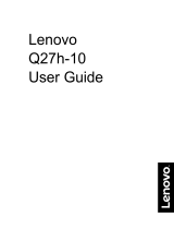 Lenovo Q27H-10 User manual