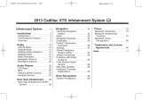 Cadillac 2013 XTS User manual