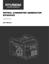 Hyundai HY3000CI User manual