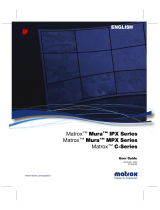 Matrox Mura MPX-4/0 User manual