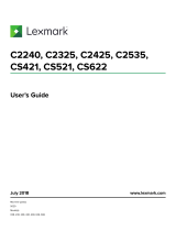 Lexmark C2240 User manual