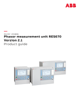 ABB Relion RES670 User manual