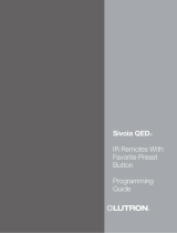 Lutron Electronics Sivoia QED SVIT-SH-WH Programming Manual