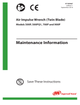 Ingersoll-Rand 500P Maintenance Information