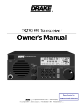 DRAKE TR270 Owner's manual