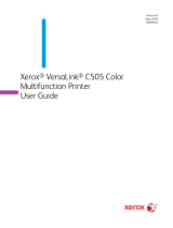 Xerox VersaLink C505 Color Multifunction Printer User guide