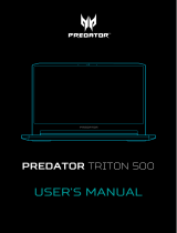 Predator Triton 500 User manual