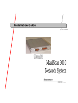 Intermec MaxiScan 3010 Installation guide