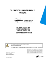Ingersoll-Rand Doosan HP750WCU-T2 Operation & Maintenance Manual