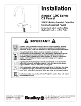 Bradley S53-325 Installation guide