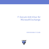 F-SECURE ANTI-VIRUS FOR MICROSOFT EXCHANGE 7.10 - Administrator's Manual