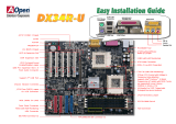 AOpen DX34R-U Easy Installation Manual