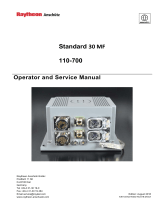 Raytheon Standard 30 MF 110-700 Operating instructions