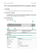 H3C SecPath NSQM2GP24TSSC0 User manual