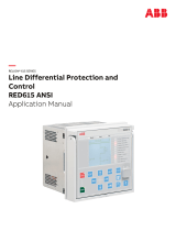 ABB Relion 615 series Operating instructions