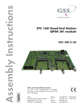 GSS HDC 480 CI AV Assembly Instructions Manual