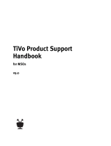 TiVo T6 Product Support Handbook