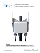 Badger Meter ORION SE Installation guide