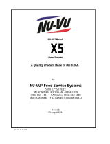 Nu-Vu X5 User manual