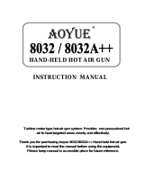 aoyue 8032 User manual