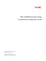 H3C S5500-HI Switch Series Fundamentals Configuration Manual