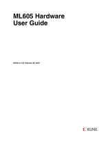 Xilinx ML605 Hardware User's Manual
