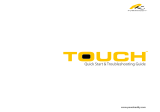 Powakaddy Touch Owner's manual