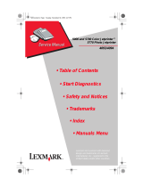 Lexmark Color Jetprinter 5700 User manual