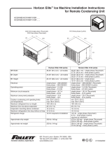 Follett Horizon Elite HCD1010R Installation Instructions Manual
