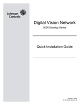 Johnson Controls DVN 5000 Series Quick Installation Manual