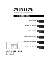 Aiwa MSBTU-300 User manual