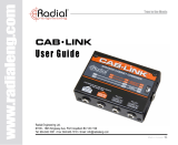 Radial Engineering Cab-Link Owner's manual