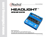 Radial Engineering Headlight Owner's manual