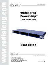 Radial Engineering PowerStrip Owner's manual
