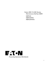 Eaton 9SX 20KPMAU Series User manual