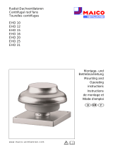 Maico EHD 15 Mounting And Operating Instructions