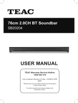 TEAC SB20204 User manual